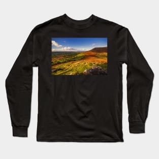 Mynydd Troed from Mynydd Llangorse Long Sleeve T-Shirt